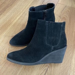 Frye & Co Womens Kaye Chelsea Boot - Wedge Size 7 in Black